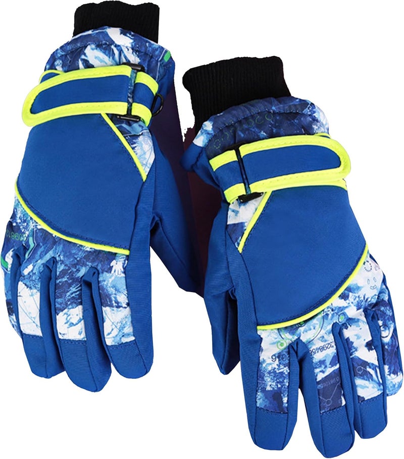 UTOWO Kids Winter Cold Weather Ski Gloves Boy-Girl Warm Windproof Snow Gloves for Snowboarding Sledding Cycling Toddler 3-6T - Image 5